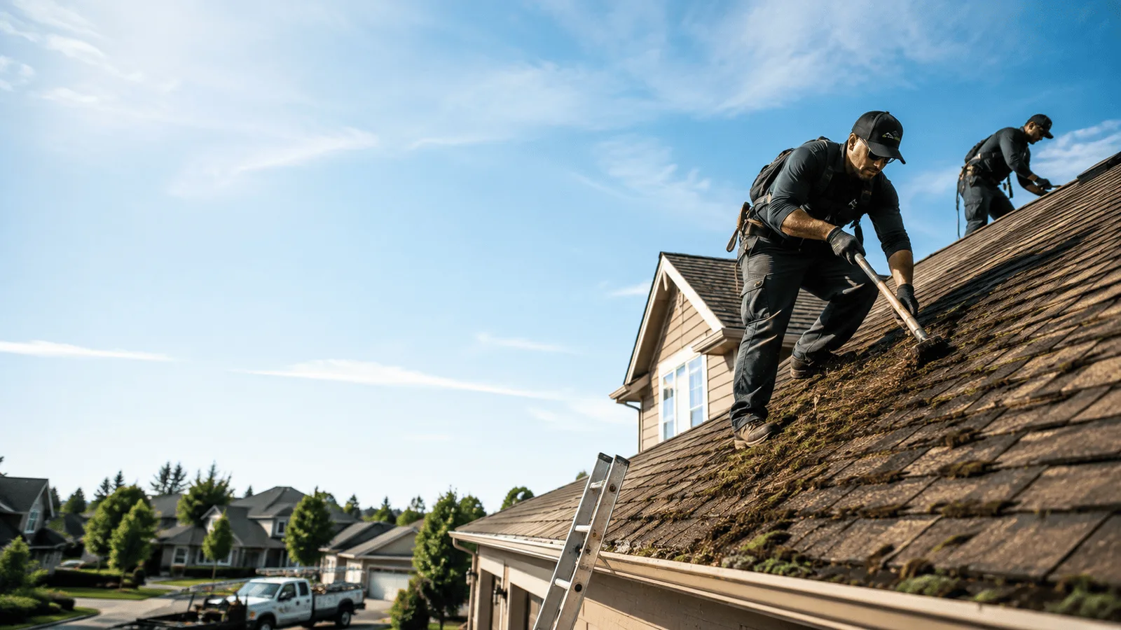 Roof Moss Removal in Qulin, MO near me